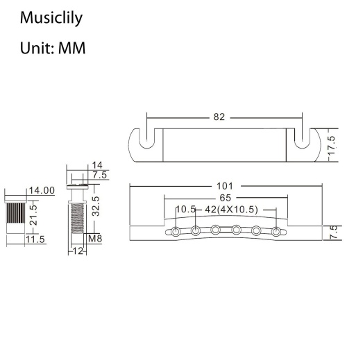 Musiclily MX1279CR фото 2